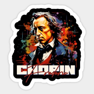 Pop Culture Chopin Sticker